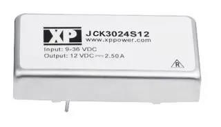 DC/DC CONVERTER, 30W 2X1", DUAL O/P JCK3024D15