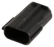 RECEPTACLE HOUSING, 3 WAY 174359-2