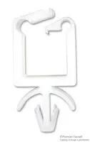 WIRE CLIP, NYLON 6.6, NATURAL, 15MM WPC20-N66-NA-D1 (151-75209)