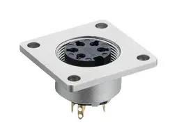 SOCKET, FLANGE CHASSIS, 12 WAY 0308 12