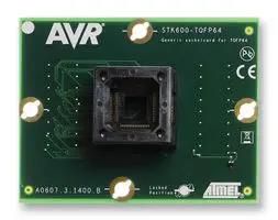 CARD, ATSTK600, 0.8MM PITCH, 64TQFP ATSTK600-SC02