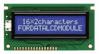 DISPLAY, ALPHANUMERIC, 16X2, WHITE FC1602E04-NSWBBW-91SE