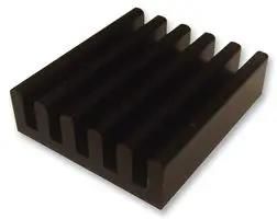 LED HEATSINK, STANDARD EXTRUDED SK 400 37.5 SA