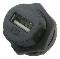 SEALED USB, 2.0 TYPE A, RECEPTACLE, IP67 2UB3001-W05100