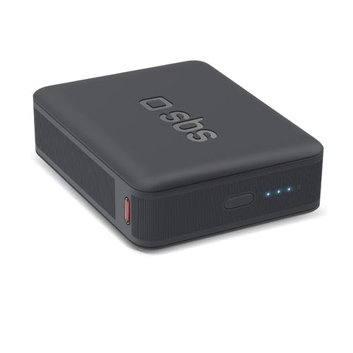 Powerbank SBS TEBB10000HDPD20K 10000 mAh with Power Delivery - black, SBS TEBB10000HDPD20K TEBB10000HDPD20K