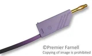 TEST LEAD, VIOLET, 500MM, 60V, 32A 934061709