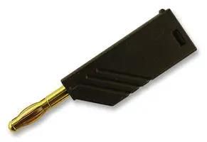 TEST PLUG, 4MM, BLACK, KUN 934100700