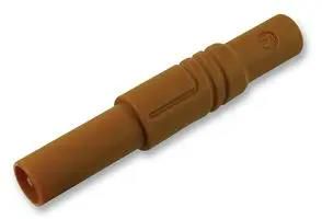 SAFETY PLUG, 4MM, BROWN , MA 260 934097105