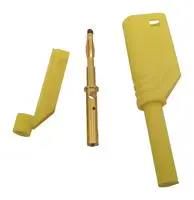 PLUG, 2MM, SAFETY, YELLOW, SEB 975090703