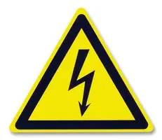 LABEL,  WARNING FLASH, 100MM, CARD 2 ESSW1-100