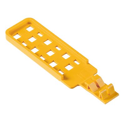 Strain relief (terminal), PA 66 GF 30, yellow Weidmuller 1866220000 04032248480845