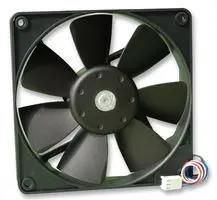 FAN, PC, W/CONN, 120MM 12VDC 4412F/2GLL-515