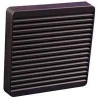 FILTER FAN GRILL, ABS, BLACK XPFA120BK