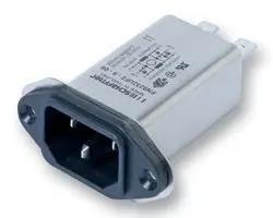 IEC INLET, FN9233, FASTON, 6A 803441-SF