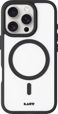 Laut Huex Protect MagSafe case for iPhone 16 Pro - black, LAUT L_IP24B_HPT_BK L_IP24B_HPT_BK