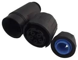 SOCKET, C16-3 HI CURRENT, 4+PE, LOCK C016 20E004 80 12