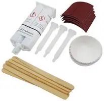 ADHESIVE, SYRINGE, BLK/GRY, 50ML S1125-KIT-8