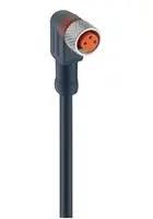 LEAD,PVC, M8 R/A SKT-FREE END,4P,2M RKMWV 4-07/2 M