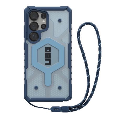 UAG Pathfinder Clear Magnet Bundle Case with Magnetic Module and Wrist Strap for Samsung Galaxy S25 Ultra 5G - Navy Blue, UAG 2144831BV03 2144831BV03