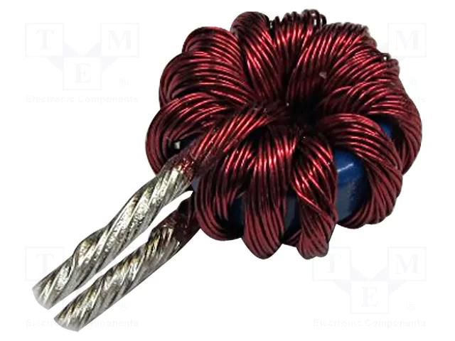 Inductor: wire; THT; 6.8uH; 20A; 3.18mΩ; Inductor: toroidal; Ø: 12mm FERYSTER DTMSS-16/0.0068/20