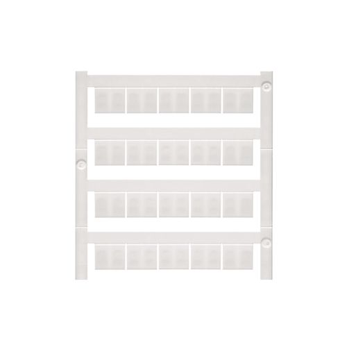 Terminal marking, Pitch in mm: 12.00, white Weidmuller 1905970000 04032248528127