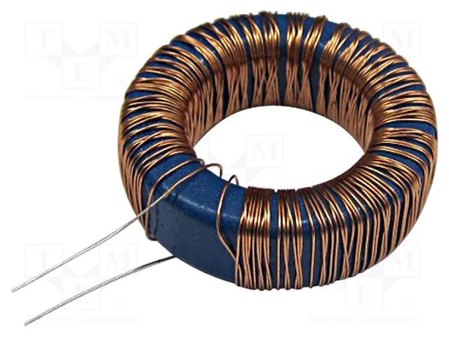 Inductor: wire; THT; 1mH; 200mA; 3.31Ω; Inductor: toroidal; Ø: 21.5mm FERYSTER DTMSS-20/1.0/0.2-V