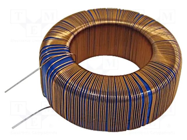 Inductor: wire; THT; 4.7mH; 500mA; 3.31Ω; Inductor: toroidal; W: 16mm FERYSTER DTMSS-40/4.7/0.5-V