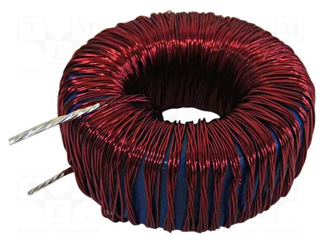 Inductor: wire; THT; 680uH; 6A; 205mΩ; Inductor: toroidal; Ø: 52mm FERYSTER DTMSS-47/0.68/6V