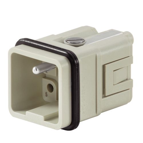 Contact insert (industry plug-in connectors), Pin, 250 V, 16 A, Number of poles: 5, Crimp connection, Size: 1 Weidmuller 1912440000 04032248542031