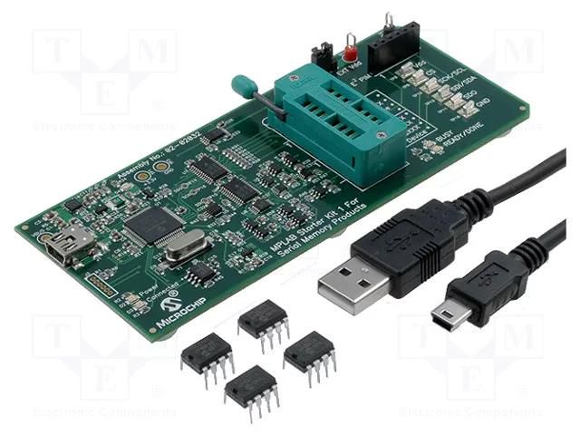 Dev.kit: Microchip; documentation,USB A-USB B mini cable MICROCHIP TECHNOLOGY DV243003