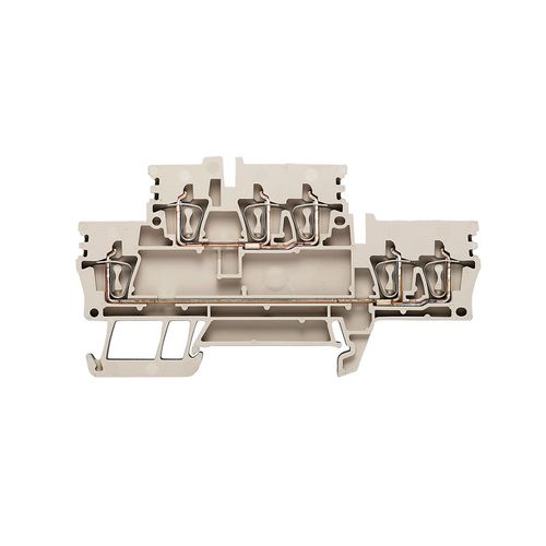 Multi-tier modular terminal, Tension-clamp connection, 2.5 mm², 800 V, 24 A, Number of levels: 2, dark beige Weidmuller 1924510000 04032248563944