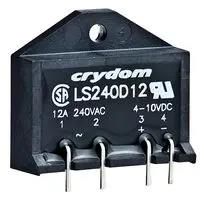 SSR, SIP, 280VAC/12A, 4-10VDC, ZC LS240D12