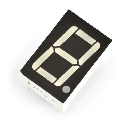 Eight-segment display x1 - 14mm blue - common anode LCD-06439 5904422357627