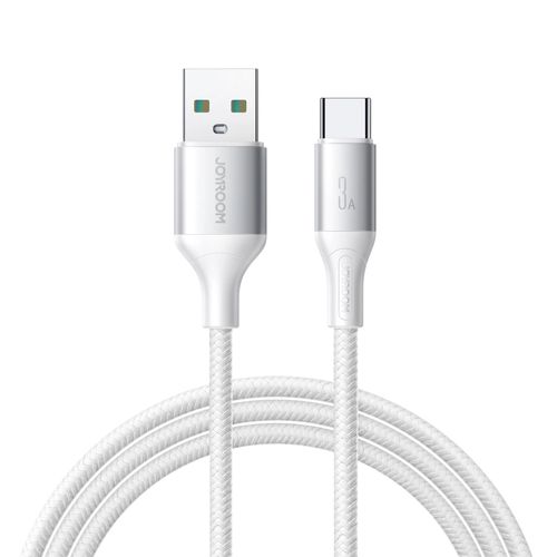 Joyroom S-A28 Flash Series 3A USB-A - USB-C Cable 2m - White, Joyroom S-A28_ACW2 S-A28_ACW2