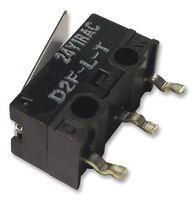 MICROSWITCH, HINGE LEVER, 3A, PCB D2FLT