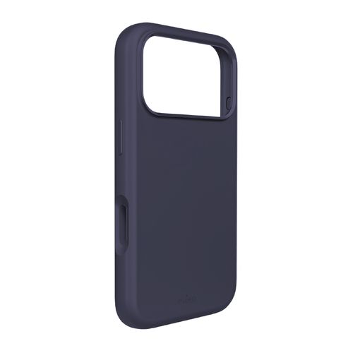 Pure Icon Mag Pro Liquid Silicone Case for iPhone 17 Pro, MagSafe Compatible, with Camera Protection and Aluminum Buttons - Dark Blue, Puro PUIPC17P63ICONMPDKBL PUIPC17P63ICONMPDKBL