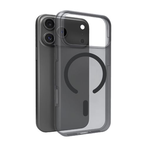 Puro Daylight Magsafe Compatible Silicone Case for iPhone 17 Pro Max - Translucent Black, Puro PUIPC17P69DAYL2BLK PUIPC17P69DAYL2BLK