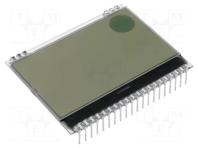 Display: LCD; graphical; 128x64; FSTN Positive; white; 55x43mm DISPLAY VISIONS EADOGM128W-6