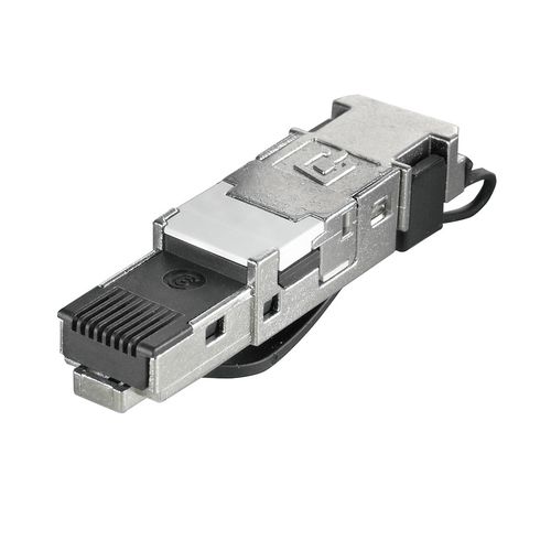 RJ45 connector, IP20, Connection 1: RJ45, Connection 2: IDC8-core, EIA/TIA T568 AAWG 26/7...AWG 22/7 Weidmuller 1132040000 04032248912155