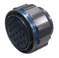 CIRCULAR CONNECTOR, PLUG, 15-15, PIN TVS06RF-15-15PA