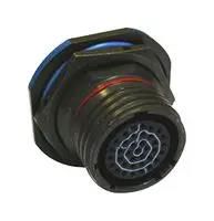 CIRCULAR CONN, RCPT, 9-35, JAM NUT TVS07RF-9-35HA