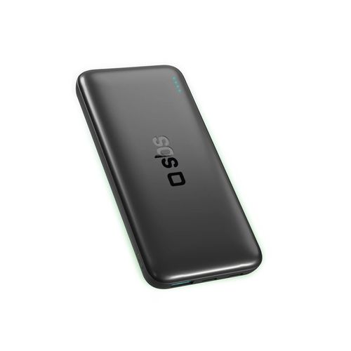 SBS Infinity Power Bank 10000mAh 10W LiFePo₄ USB-A USB-C - Black, SBS TTBB10000PO4K TTBB10000PO4K