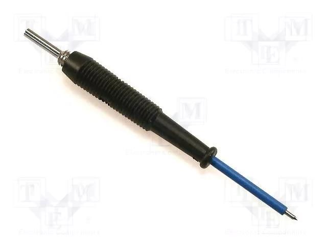 Measuring tip; 1A; 60VDC; black; Tip diameter: 2mm; 931376100 HIRSCHMANN T&M PRUEF1SW