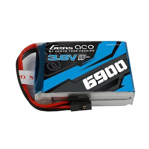 Battery  Gens Ace 6900mAh 3.8V 1C 1S2P LiPo, Gens ace GEA69001STXJR