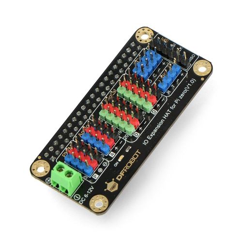 IO Expansion HAT for Raspberry Pi Zero/Zero W - DFRobot DFR0604 DFR-19895 6959420915910