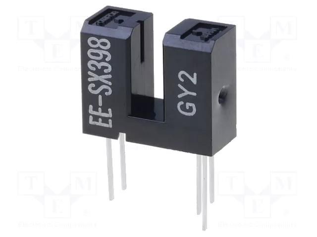 Sensor: photoelectric; through-beam (with slot); Slot width: 3mm OMRON Electronic Components EE-SX398