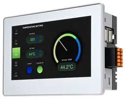 4.3" TFT LCD TOUCH SCREEN MONITOR/SILVER HG1J-4FT22TG-S