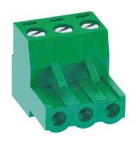 TERMINAL BLOCK, PLUGGABLE, 6POS, 14AWG MC000220