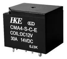 RELAY, AUTOMOTIVE, SPDT, 14VDC, 30A MCCMA4-S-DC12V-C-E