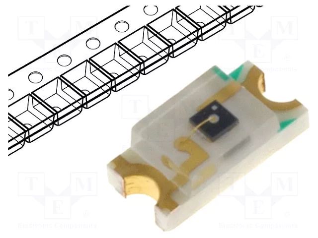 Phototransistor; 1206; SMD; 940nm; 30V EVERLIGHT ELPT15-21C